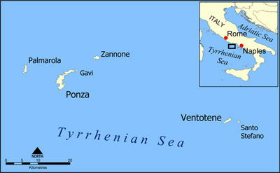 Crociere in barca a vela alle Isole Pontine: Ventotene, Ponza, Palmarola