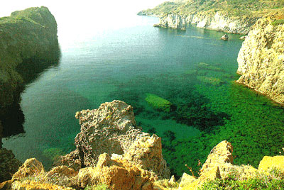 Veduta dell'isola di Panarea